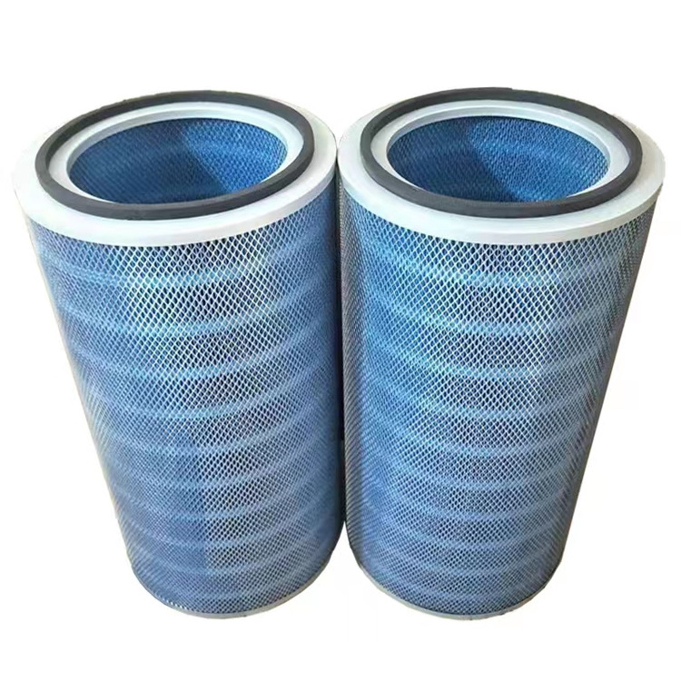 blue flame retardant dust filter cartridge  dust filter P032948-016-436 P033112-016-436 P031411-016-340