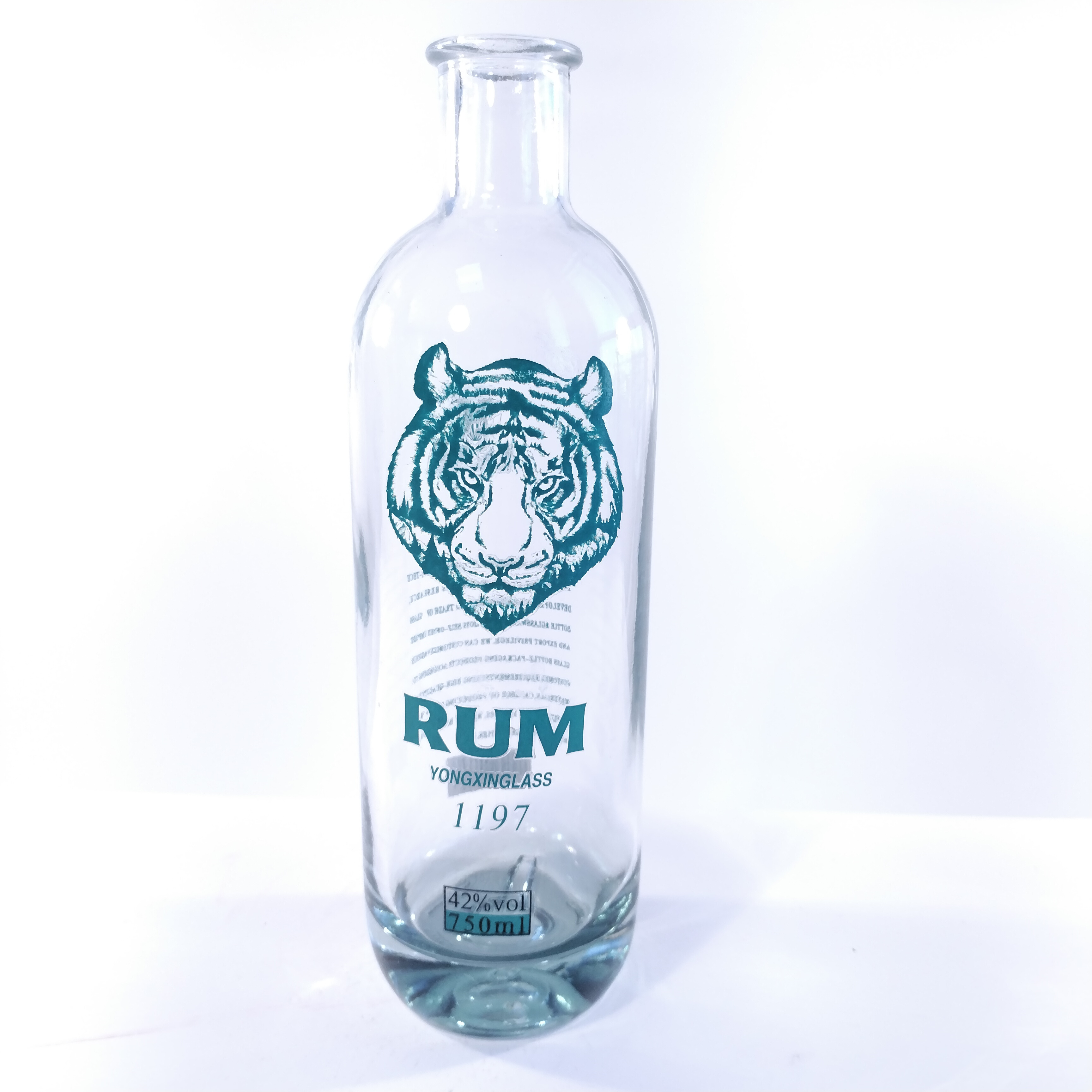 Free Custom Service Glass Bottle Manufacturer Mexico 500 Ml For Whiskey Tequila Vodka Gin Rum Xo Brandy