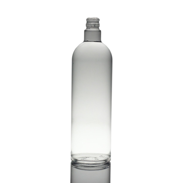 Diamond Crystal Water Bottle 375ml,500ml,700ml Frosted White Wine Whiskey Empty Round Glass Bottle With Cork