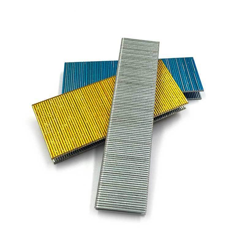 9210 hot selling stapler pin steel staples 92 series galvanized staples used for furniture industries