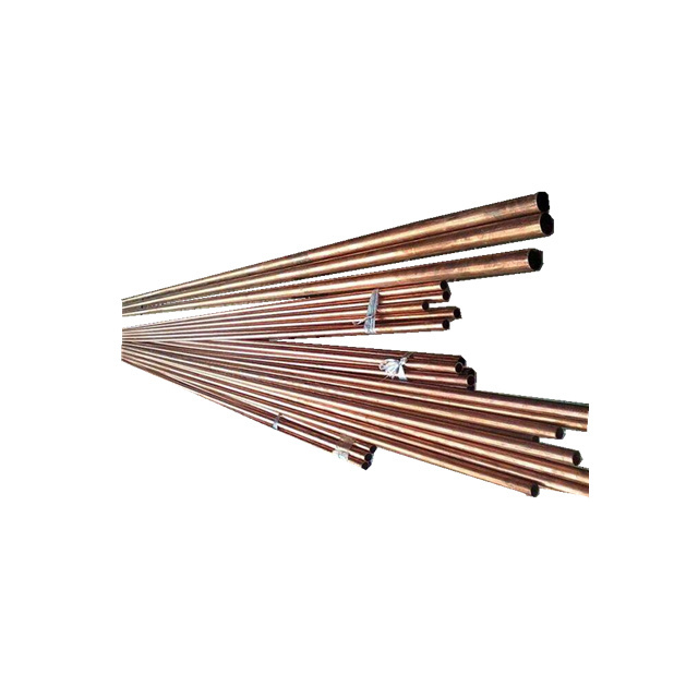 rectangular copper mould tube / copper coil tube 6mm