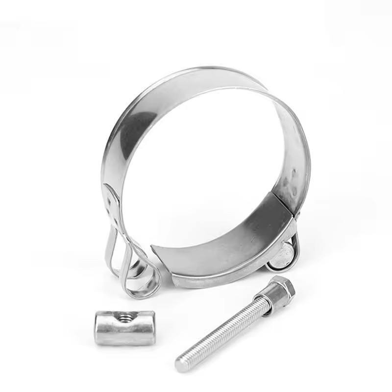 T-Bolt Hose Clamp  Automotive  motorcycle  Stainless steel  exhaust system