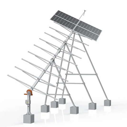 Flat Roof Solar Mount Foldable Solar Ballast Mount PV Panel Fixed Mounting System