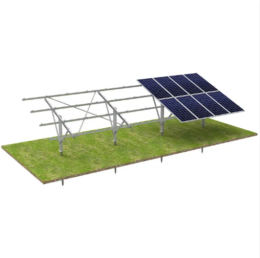 Flat Roof Solar Mount Foldable Solar Ballast Mount PV Panel Fixed Mounting System