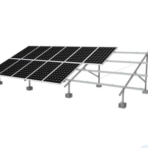 Flat Roof Solar Mount Foldable Solar Ballast Mount PV Panel Fixed Mounting System