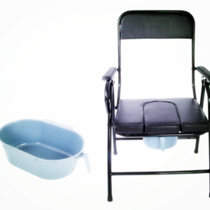 Rehabilitation Therapy Supplies Emountable Steel Toilet Commode Wheel Chair Best Price