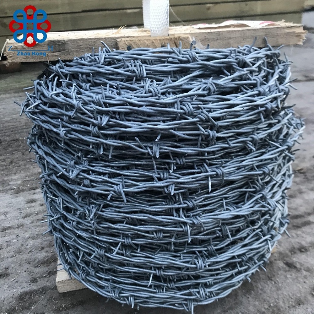 Galvanized Barbed Wire Price 100 Roll  Arame Farpado 500m