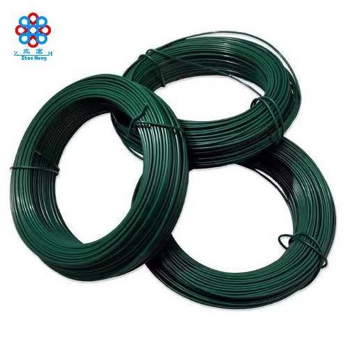 Production on Order Only Never Stock Plastic Wire Covering/Pvc Coated Wire low carbon Blnding  Stitching Wire