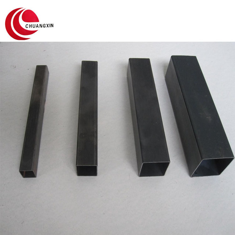 Inox hot selling customized size competitive price ERW Welded Black Square Steel Tube for Building Materials