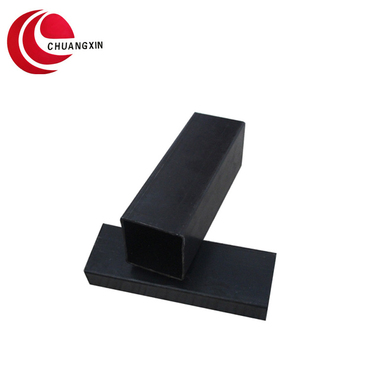 Inox hot selling customized size competitive price ERW Welded Black Square Steel Tube for Building Materials