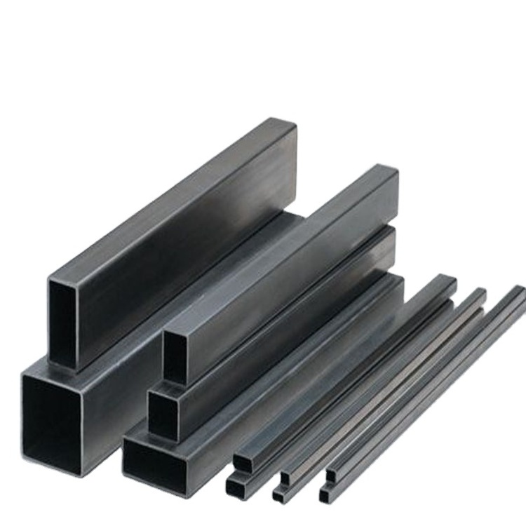 Inox hot selling customized size competitive price ERW Welded Black Square Steel Tube for Building Materials