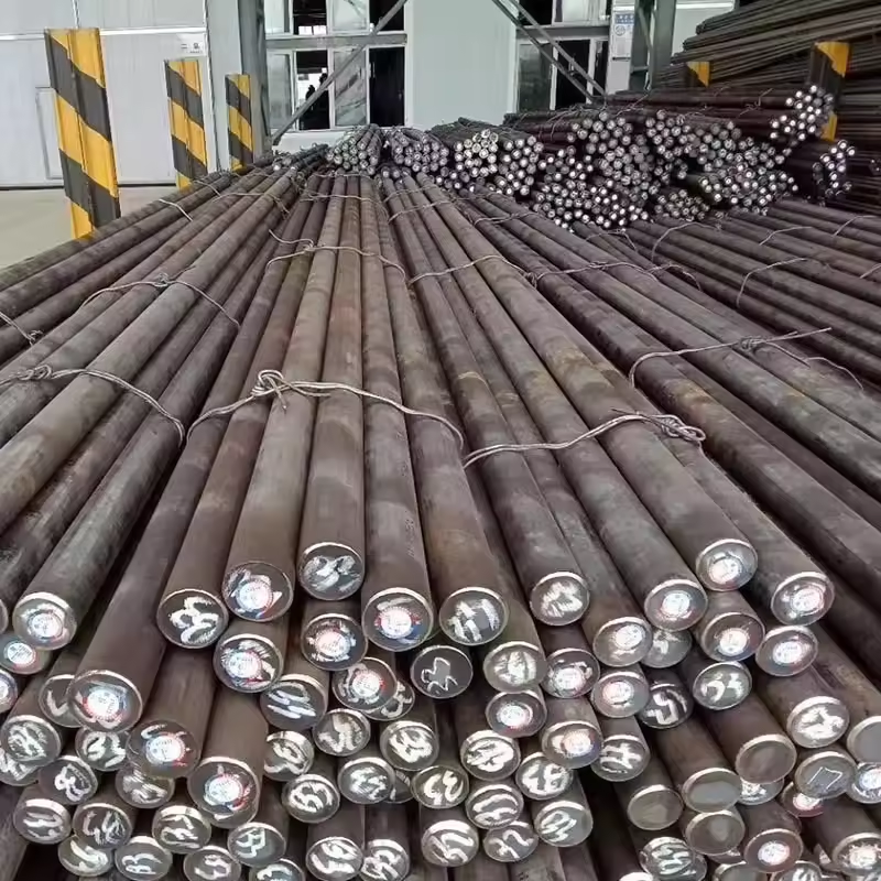 Hot sale with low price  iron C45 1045 S45C steel round bar St52.3 carbon steel bar for construction