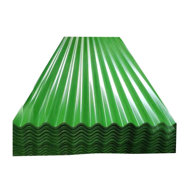 China Origin Large In Stock Customized Size Polycarbonate 22 Gauge Zinc Corrugated Roofing Sheet