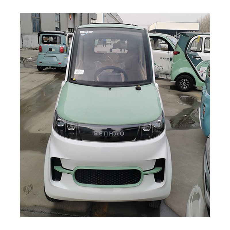 4 wheel enclosed electric cabin scooter car two seater eec certification mini car electric adult 1500w