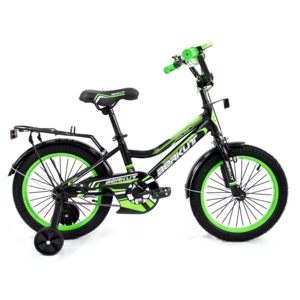 Kids Bike, 16inch Children Bikes for Boys Girls Age 3-8 Years with Training Wheels, Handbrake, Kids Bicycle of Multiple Colors