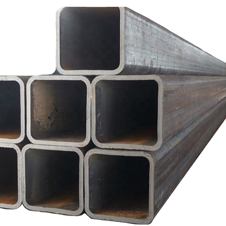 MS ERW Hollow Section Square Pipe Hollow Iron Pipe Welded Black Steel Pipe Tube