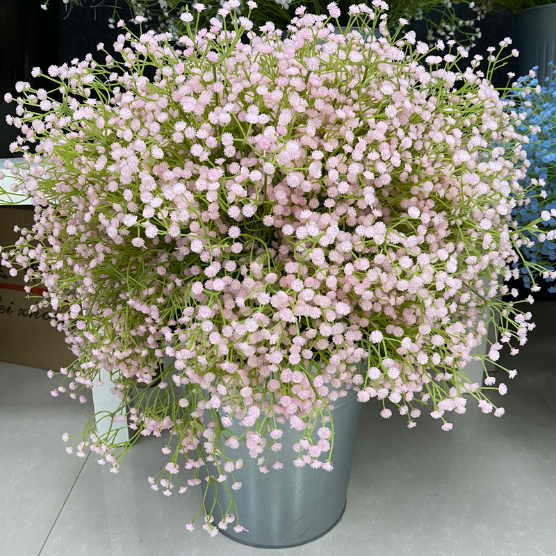 Real Touch Baby Breath Flowers gypsophila artificial flower for Wedding Party DIY Floral Arrangement Decoration