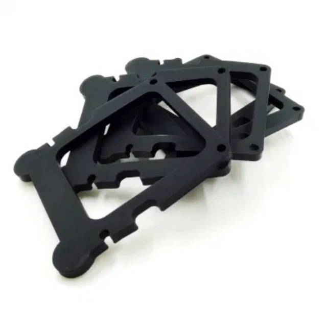 Customized silicone rubber irregular parts, high-temperature resistant black rubber plugs, silicone products