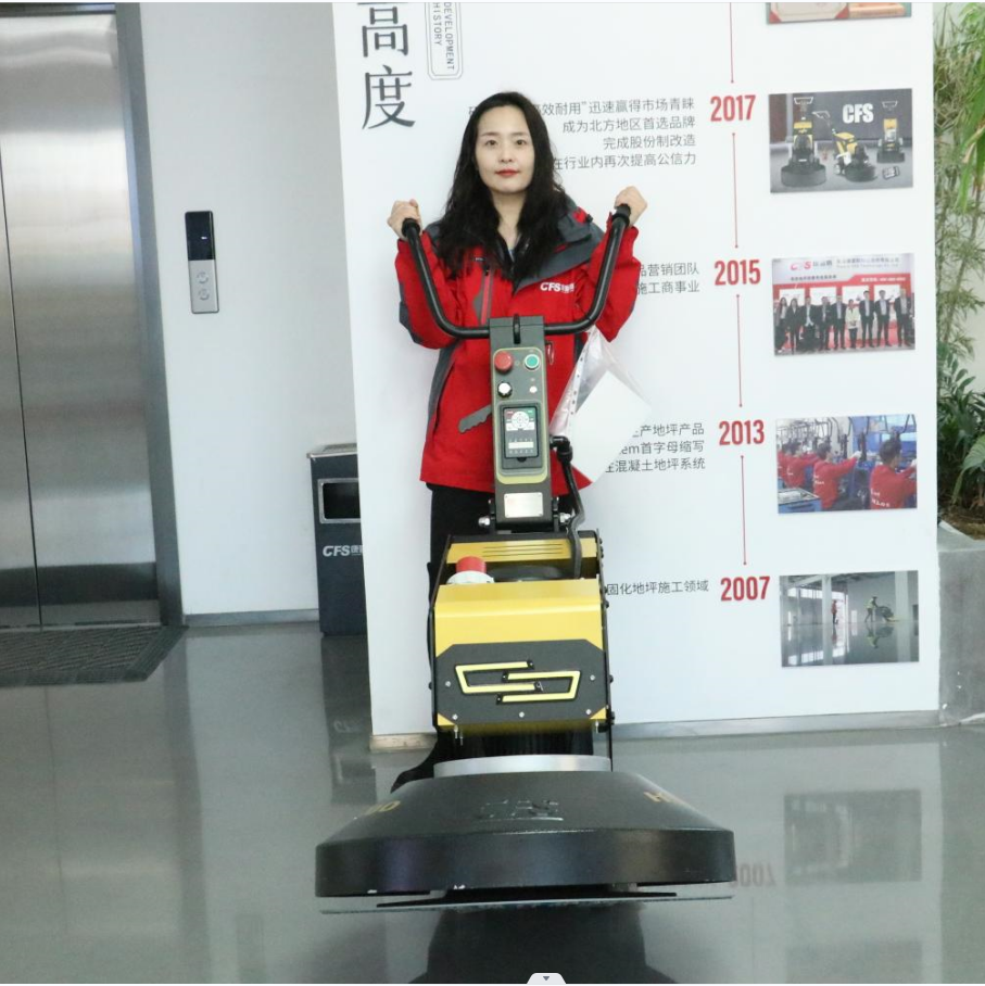 concrete polishing machine  High speed polishing machine  for epoxy curing polishing