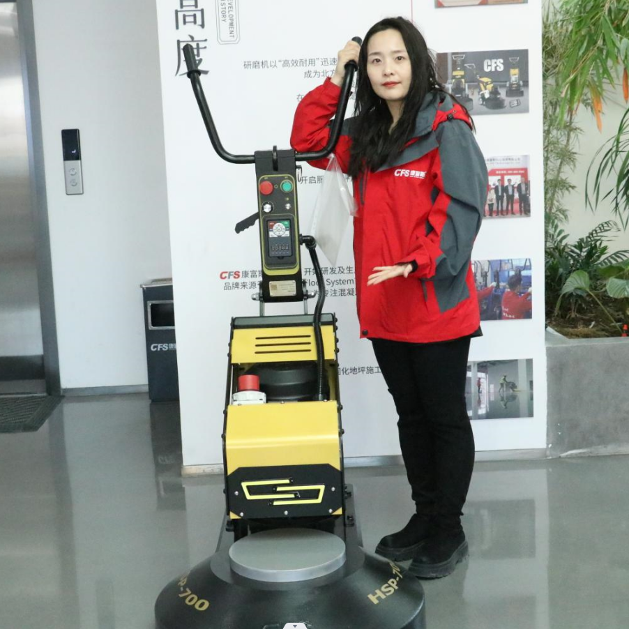 concrete polishing machine  High speed polishing machine  for epoxy curing polishing