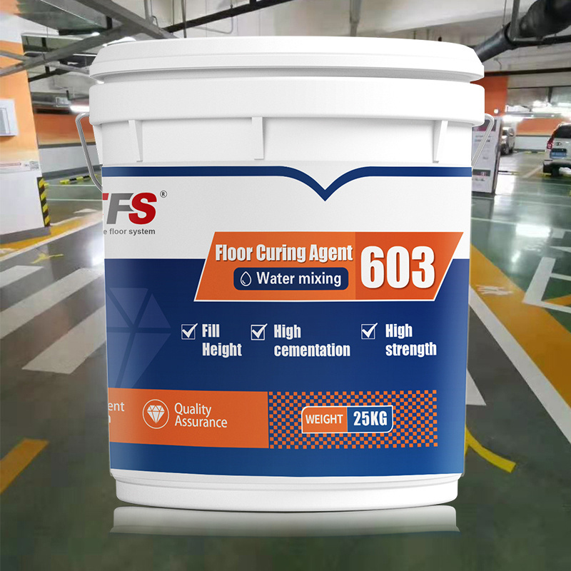 OEM polished concrete sealer harden core concrete cheap CFS-401A/B hardened steel concrete floor grinder chemical