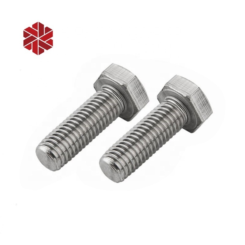 ss stainless steel bolt and nut m16 x 100 m10x125 316 grade m38 m26 perno hexagonal m8x2 m32 bolts 5.8 fasteners and bolts