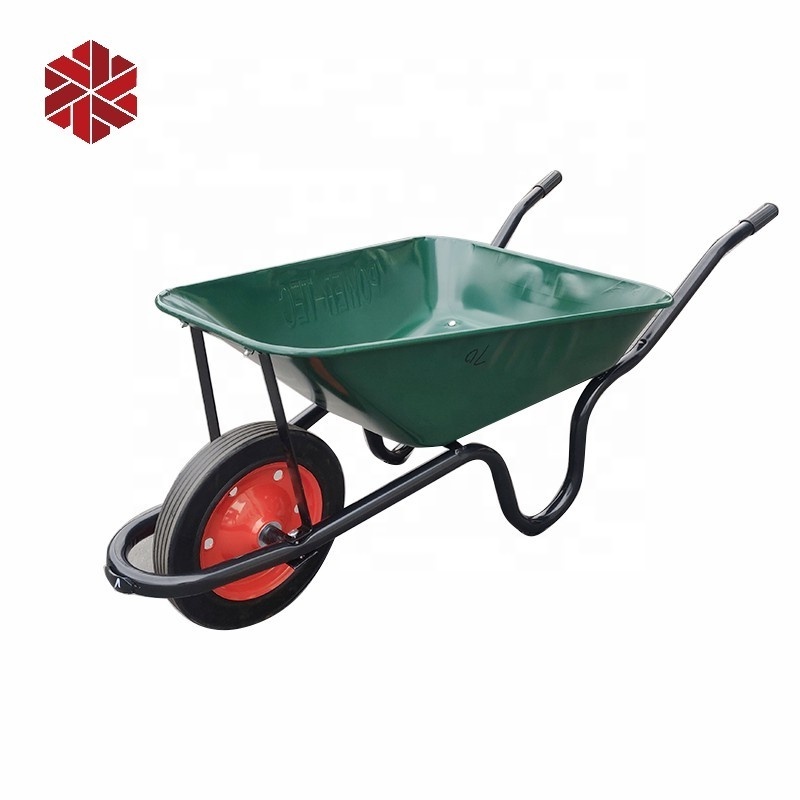 Heavy Duty Single wheelbarrow WB5009 wb6400 wb7400 WB6414 pneumatic wheel barrow construction 120L 130L Metal Carretilla