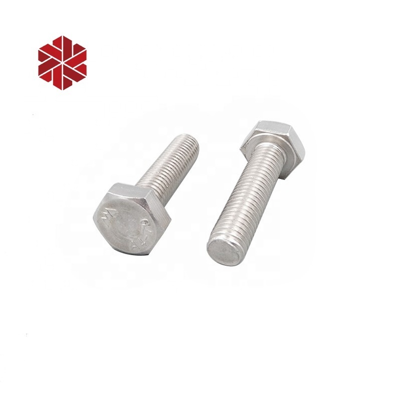 ss stainless steel bolt and nut m16 x 100 m10x125 316 grade m38 m26 perno hexagonal m8x2 m32 bolts 5.8 fasteners and bolts