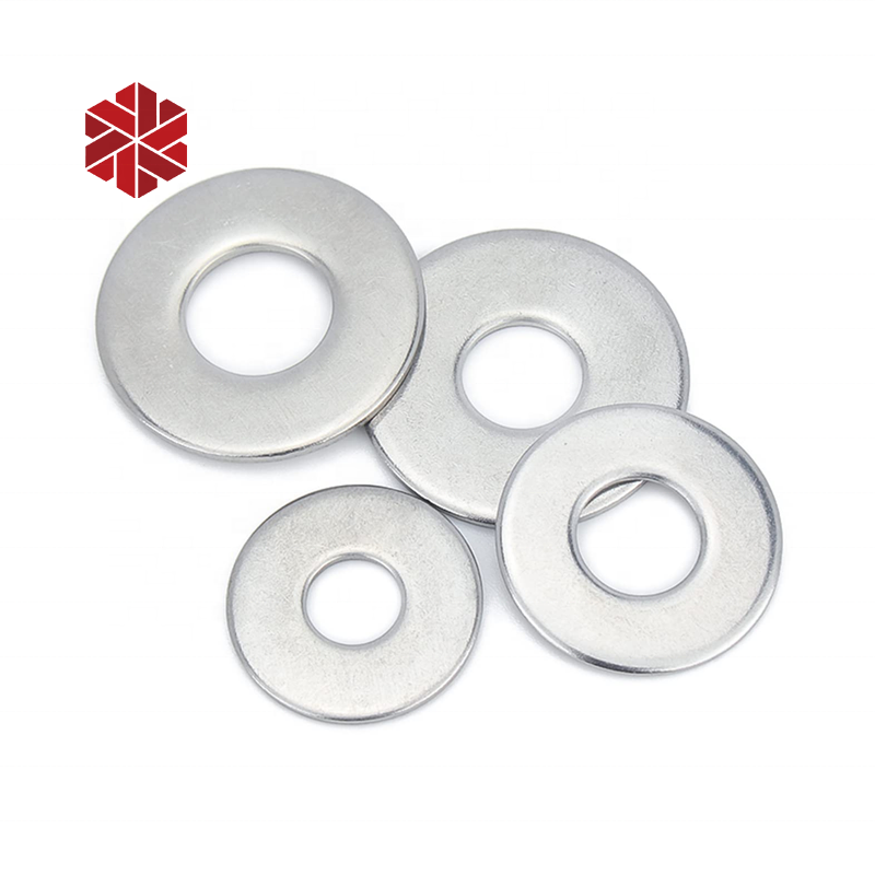 OEM DIN125A Gi Flat Washer 304 Stainless Steel Nylon Plastic Fiber Copper Plain Washers Galvanized Flat Washer