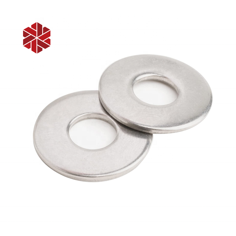 OEM DIN125A Gi Flat Washer 304 Stainless Steel Nylon Plastic Fiber Copper Plain Washers Galvanized Flat Washer