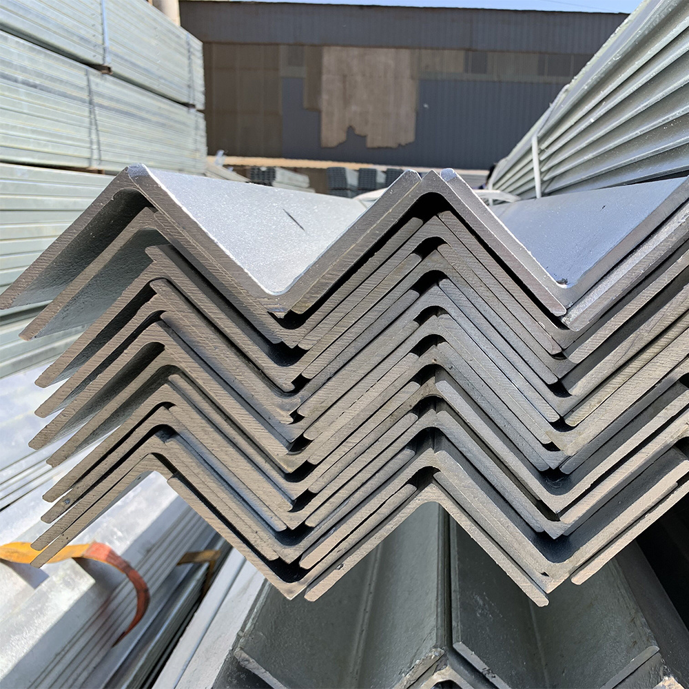 Chinese supplier of hot dip galvanized equal steel angle iron bar for sale