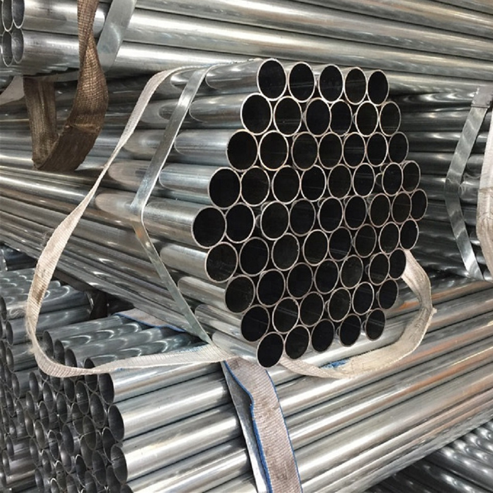 EN 102216-2 dn100 gi metal tube schedule 20 galvanized steel round pipe for sale