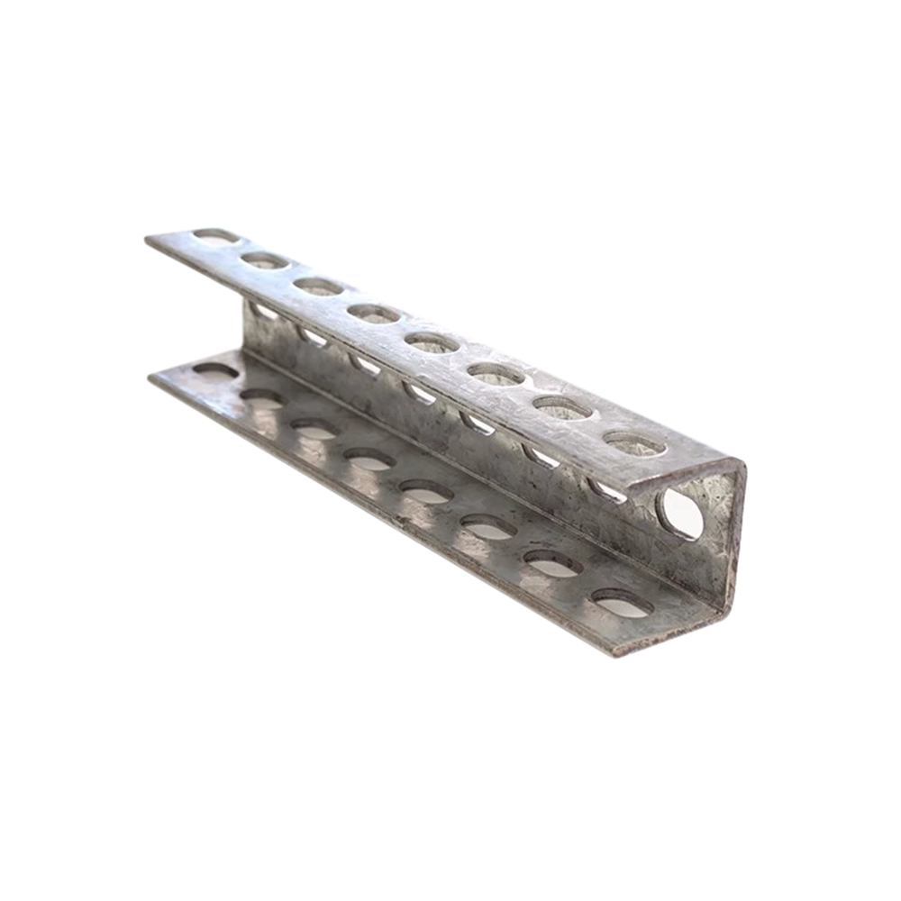 Low price cold formed perforated galvanized c channel steel purlin for roof