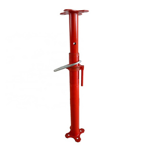 Heavy duty push pull color painted scaffolding iron prop accessories for construction