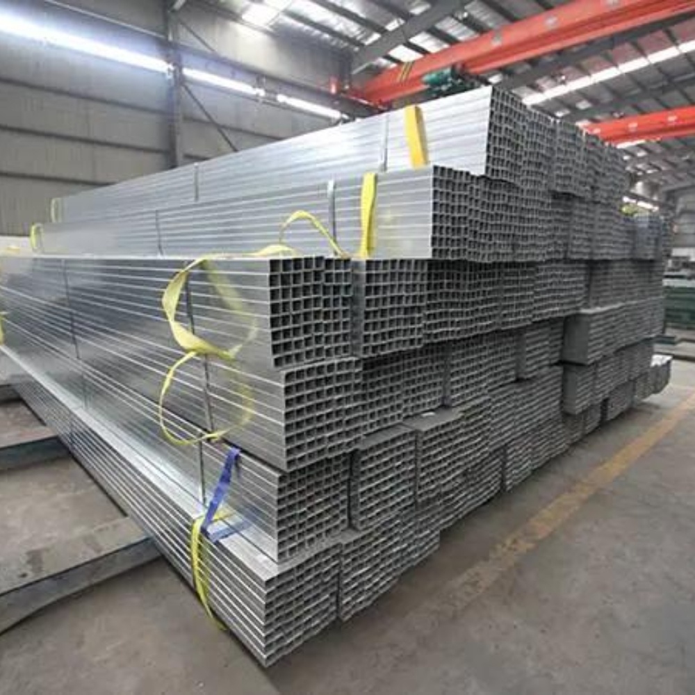 100 x 50mm x 3.2 pre galvanized carbon hollow section steel rectangular pipe for sale