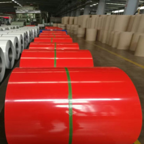 Factory price of prime quality prepainted galalume steel ppgl color coil for roofing sheet