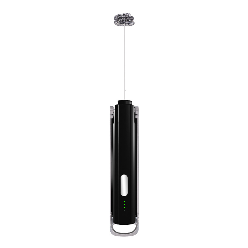 Milk Frother Handheld Coffee Whisk Mini Blender Electric Foamer Battery Operated Folding Stand Handheld Milk Frother