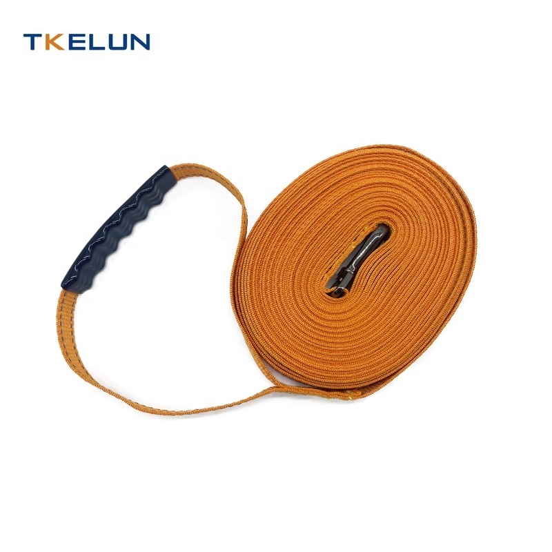 Extremely Durable 12mm 20mm Cut Resistant Uhmwpe Webbing Uhmwpe Hammock Straps  Dog Leash