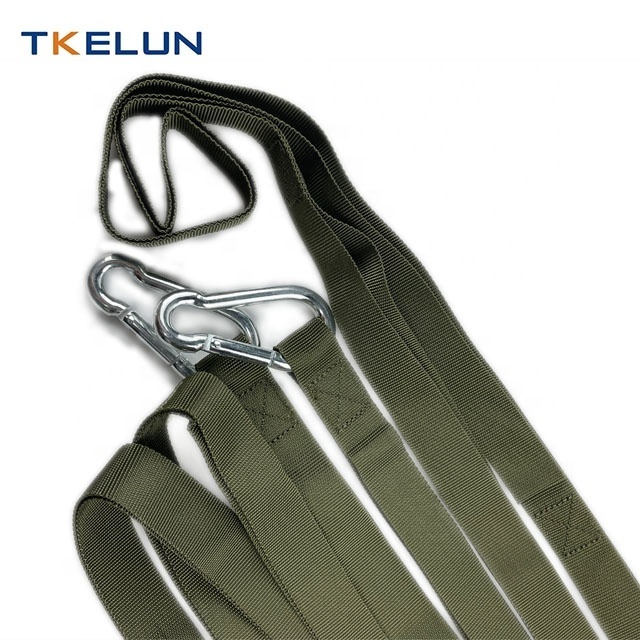 wholesale customize high Strength functional extremely durable cut resistant uhmwpe hammock straps uhmwpe webbing for outdoor