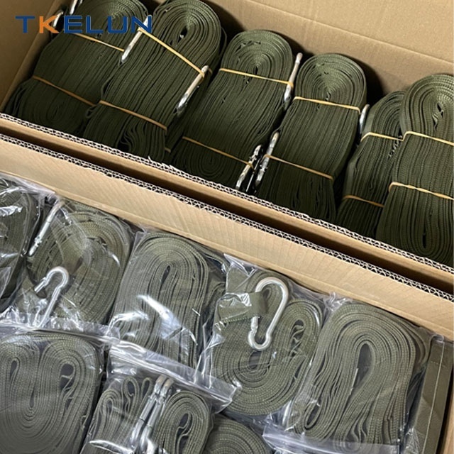 wholesale customize high Strength functional extremely durable cut resistant uhmwpe hammock straps uhmwpe webbing for outdoor