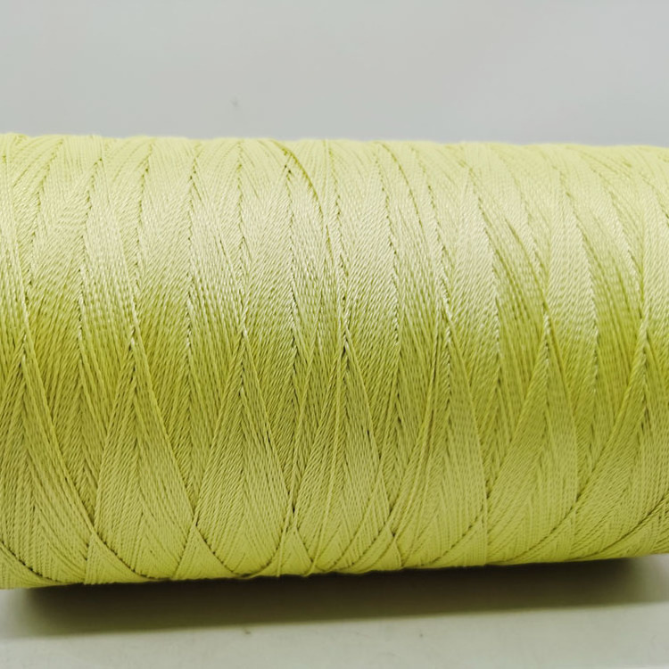 Yellow Color Industry Uniform Fire Retardant High Temperature Resistant Para Aramid Yarn Sewing Thread