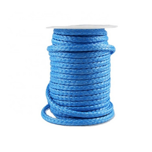 Colorful Twine Coating Braided Sailboat Rope Marine Grag 6mm Uhmwpe Rope