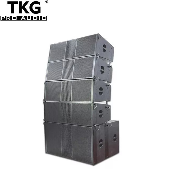 TKG M212 680w audio passive line array speakers