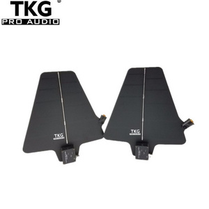 UA874 WB 2 pieces Active Directional Antenna & Splitter Amp system kit UHF Antenna Integrated Amp for Microphone wireless ua845