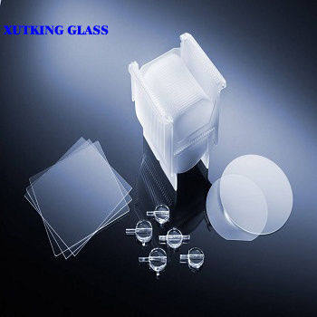 Tking Custom size 8'' Borosilicate 3.3 glass wafer for PLC Chip Cover / BF33