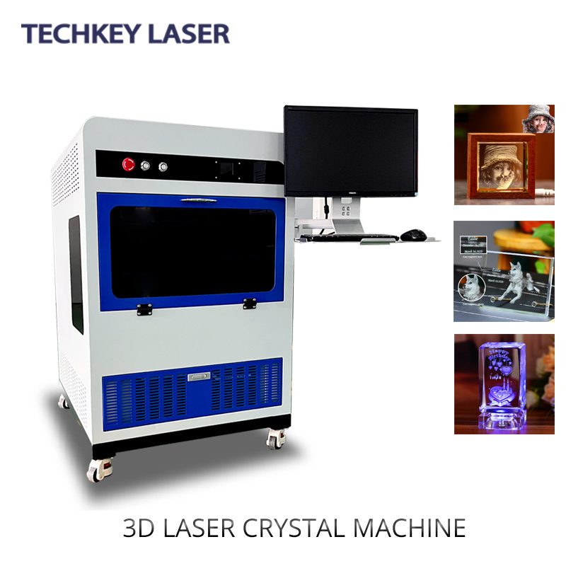 532nm Smallest 3d Green Laser Engraving Machine For Cristal 3d laser crystal engraver