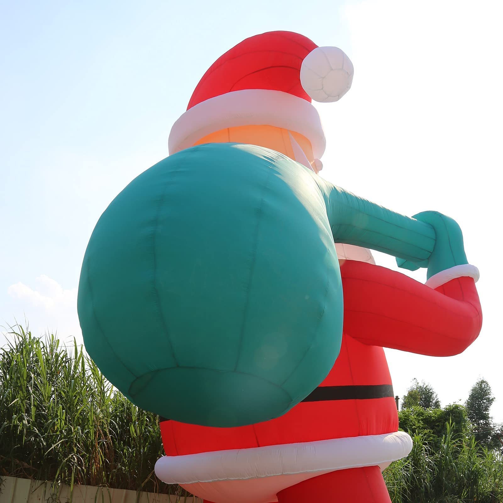 Giant 33ft Customized Christmas Decorations Outdoor Giant Inflatable Santa Claus Yard Decoration Santa Balloon