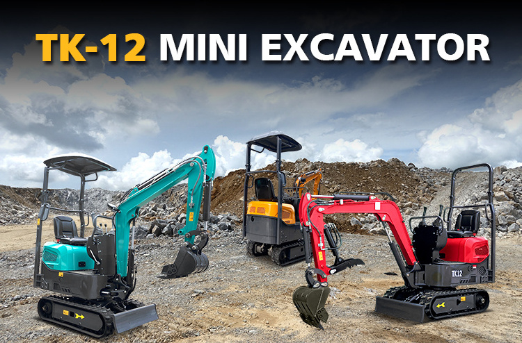 small cheaper prices shandong excavator minibagger 1t bagger mini 1 ton 2 ton digger micro mini excavator with swing boom