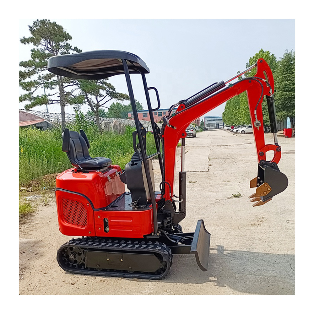 Small Excavator New Diesel Engine 1000kg Excavator Mini Excavator 1t From China