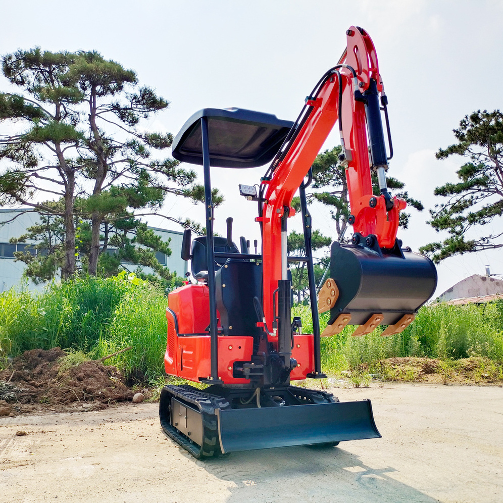 Small Excavator New Diesel Engine 1000kg Excavator Mini Excavator 1t From China